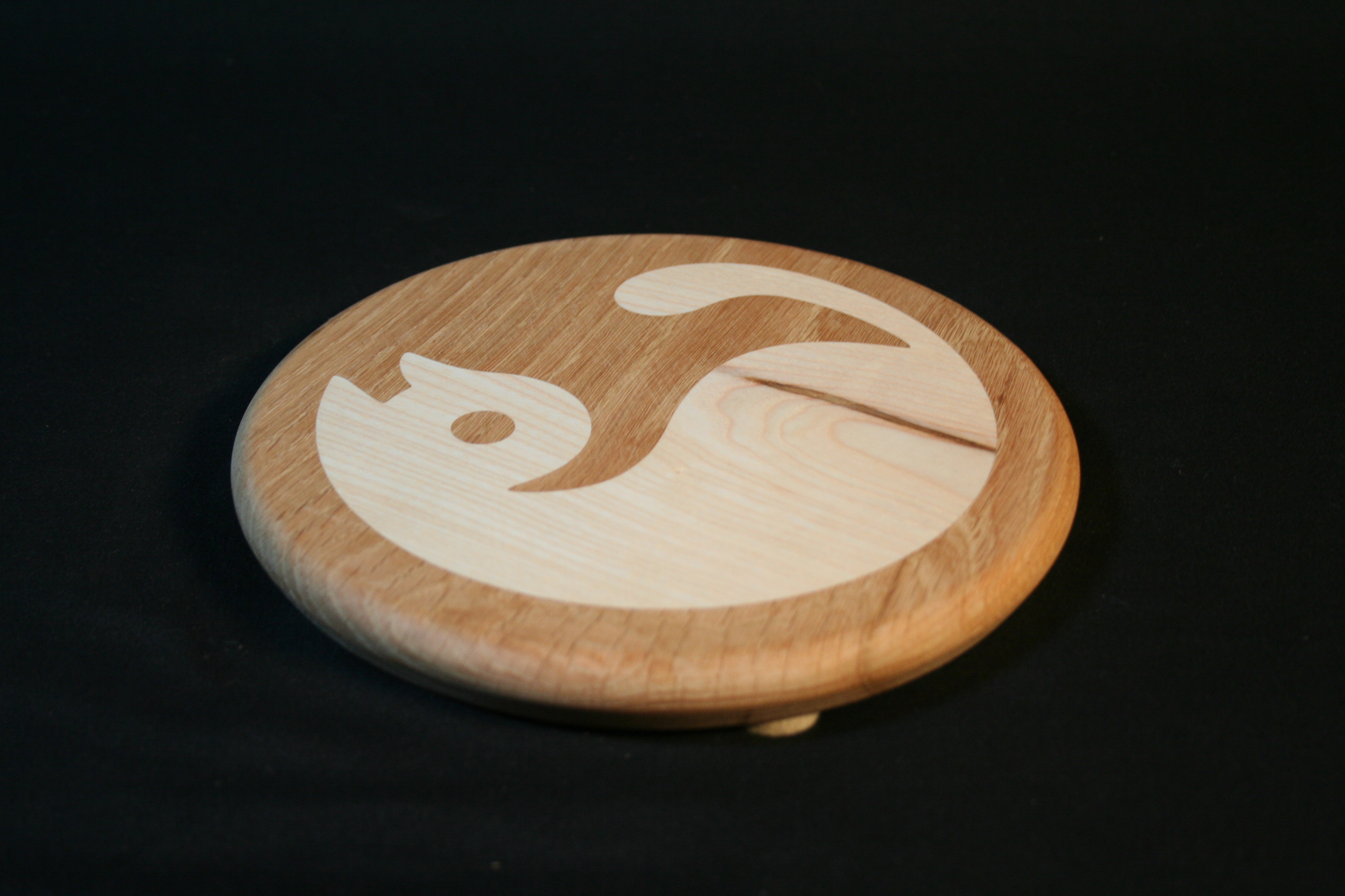 Dessous-de-plat Chat Ying Yang
